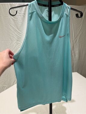 Nike Women’s Light Aqua Performance Tank
